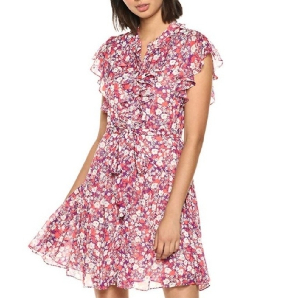 Shoshanna 12 Rylee Anfa Floral Dress - Picture 1 of 10